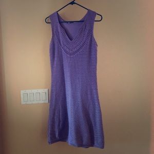 Athletes Lavender Knit Double Lined Dress